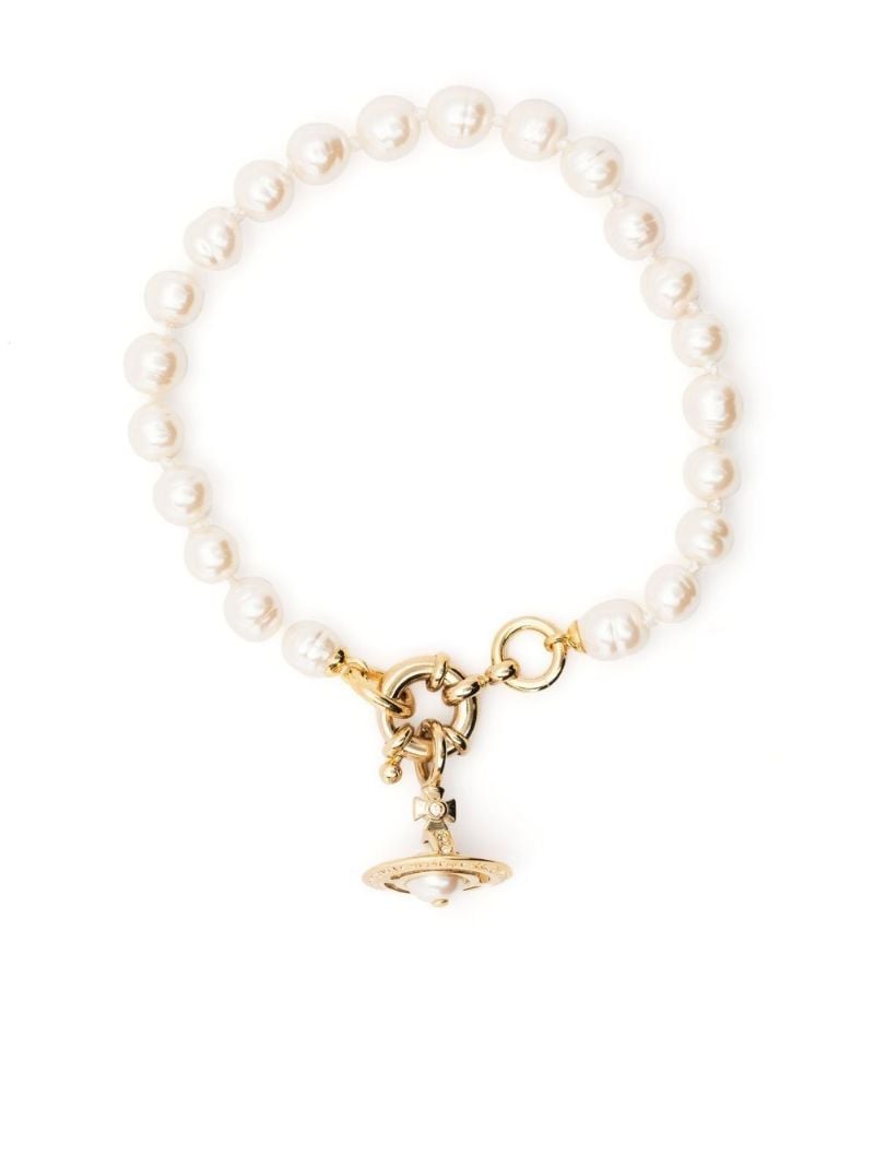 Gold-tone Aleksa Pearl Bracelet