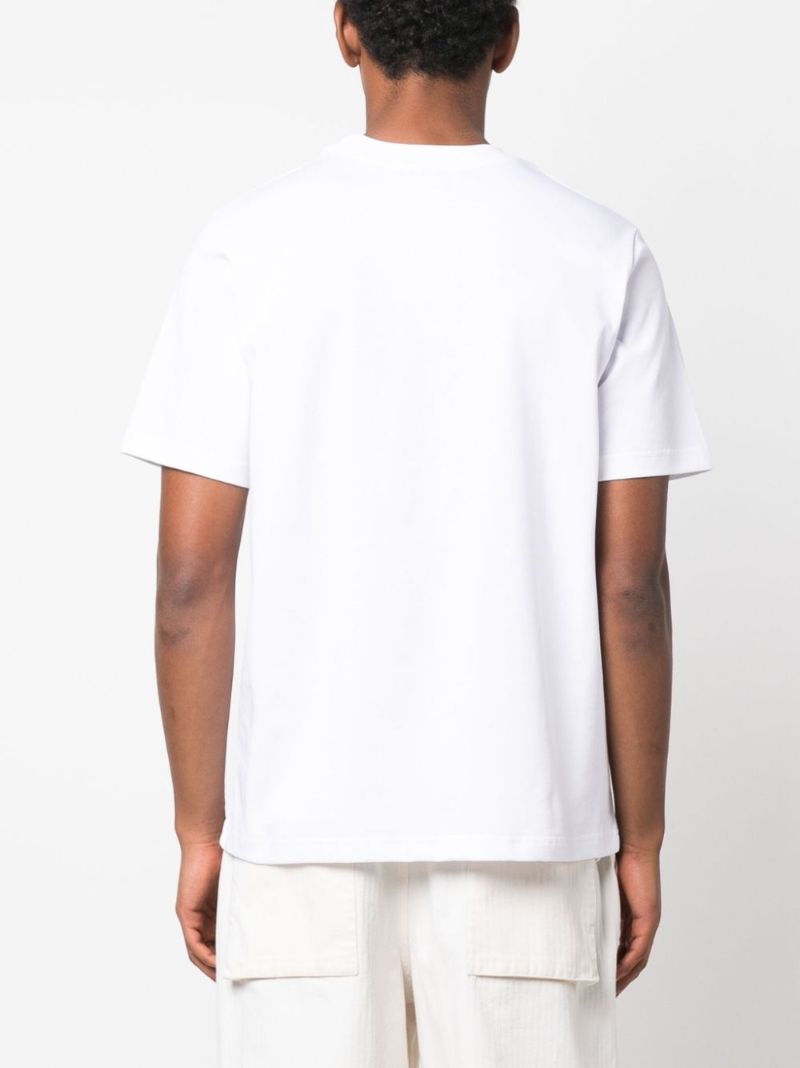 White Casa Sport Organic-cotton T-shirt