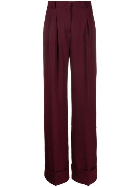 Brown Natalie Wide-leg Trousers