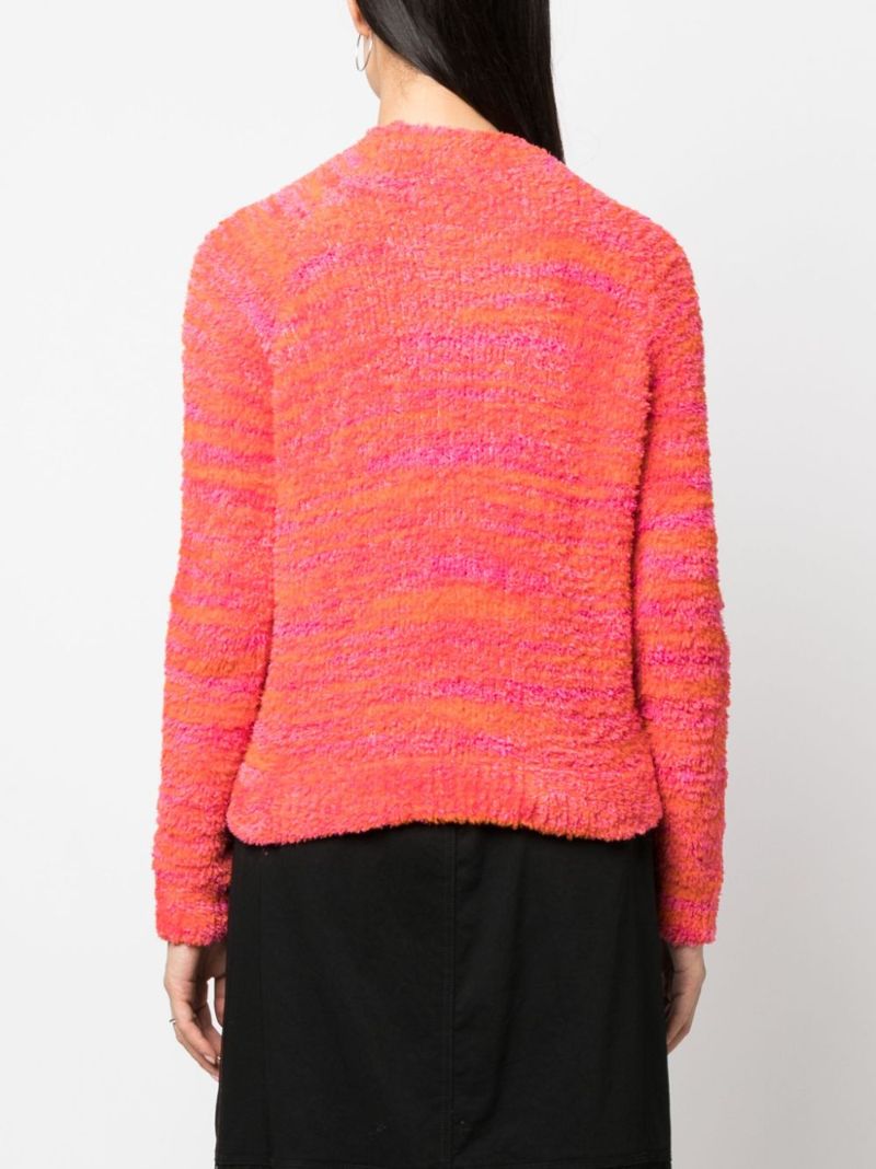 Orange Oval D Sweater
