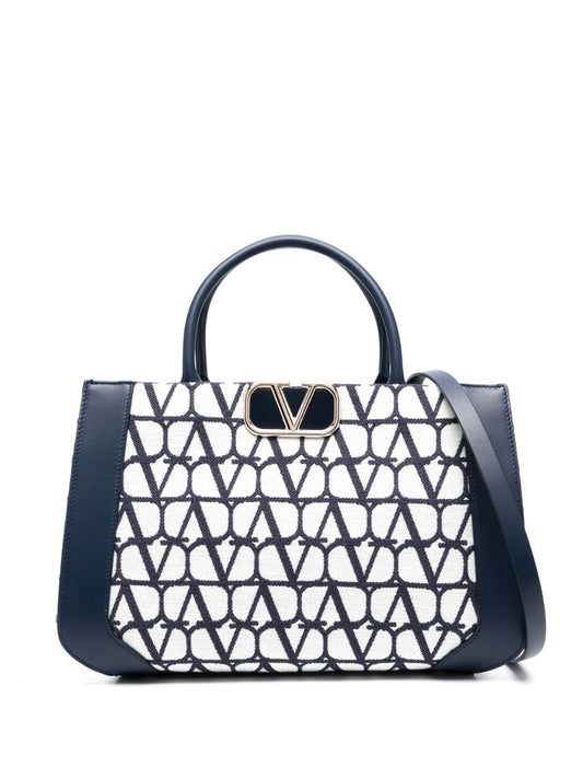 White Toile Iconographe Medium Tote Bag