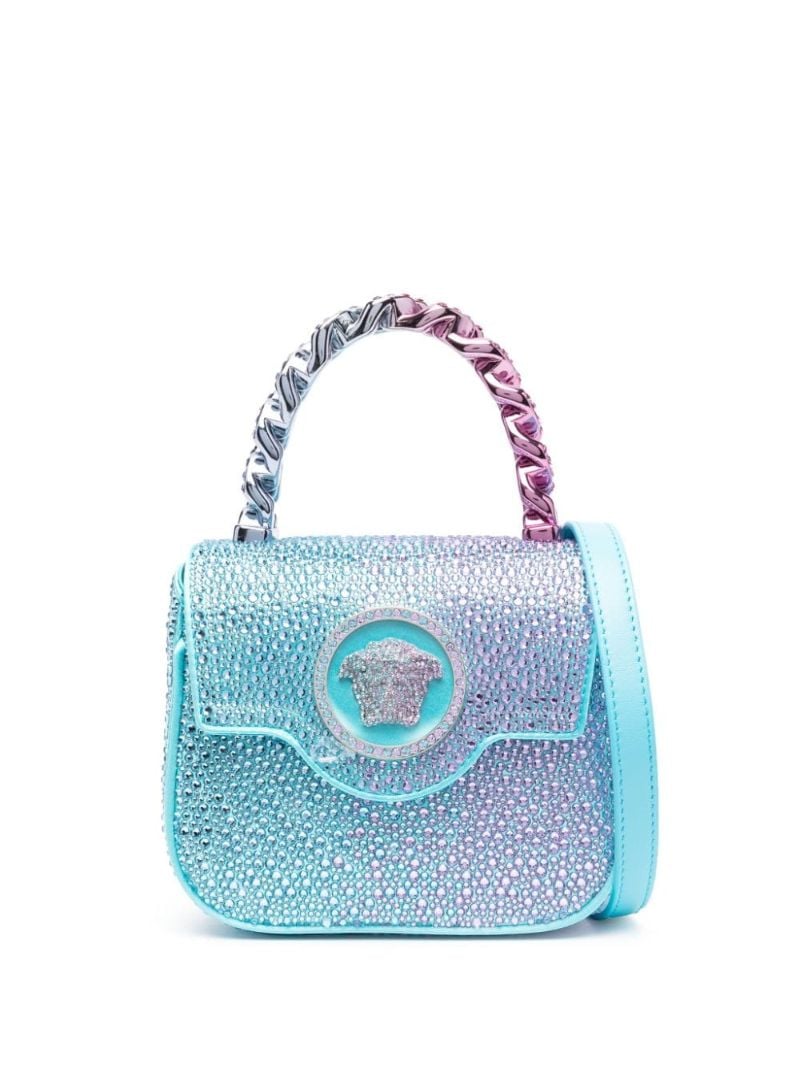 Blue Crystal La Medusa Mini Bag