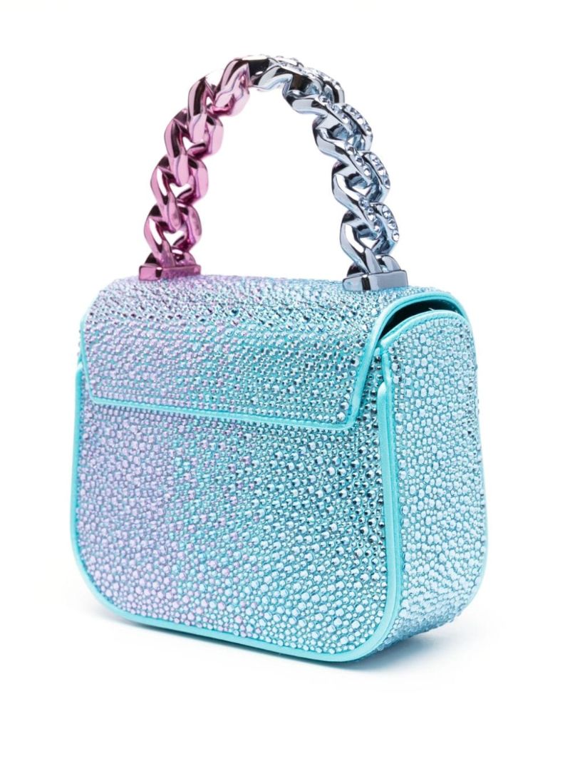 Blue Crystal La Medusa Mini Bag