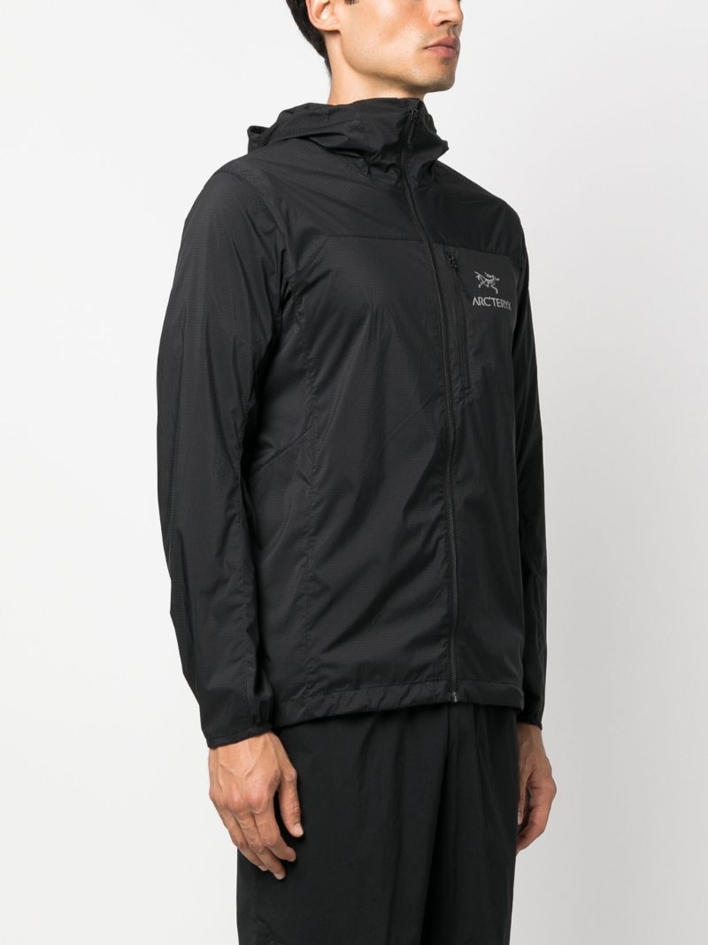 Black Squamish Hooded Jacket