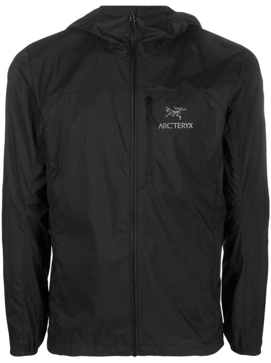 Black Squamish Hooded Jacket