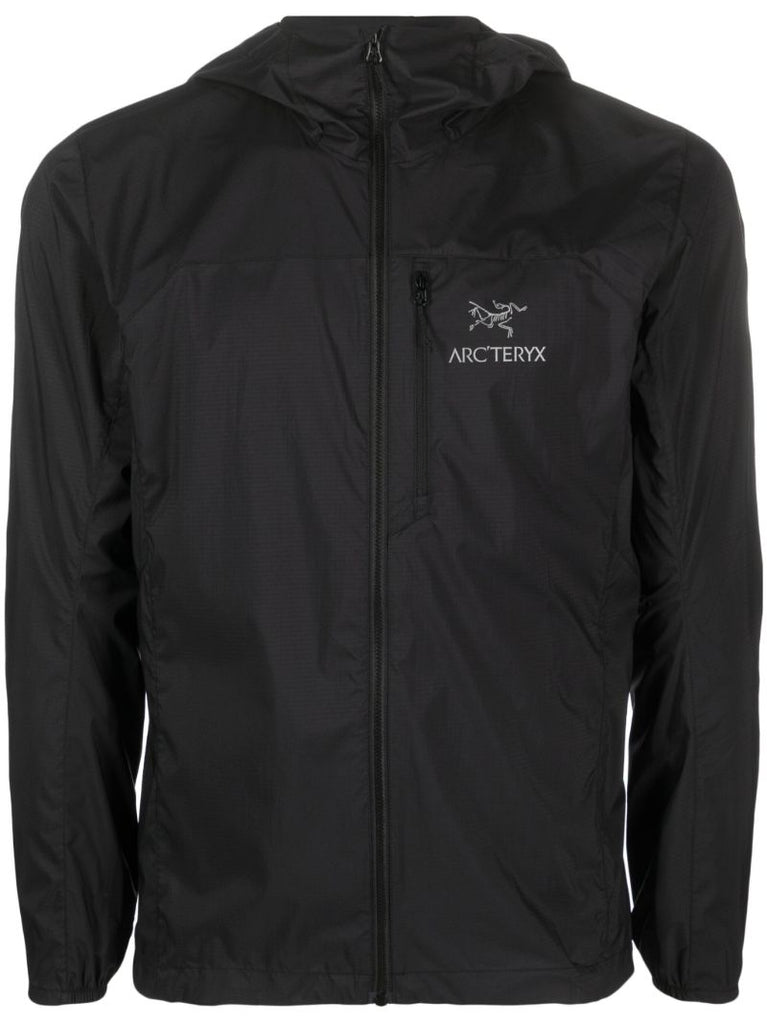 Black Squamish Hooded Jacket