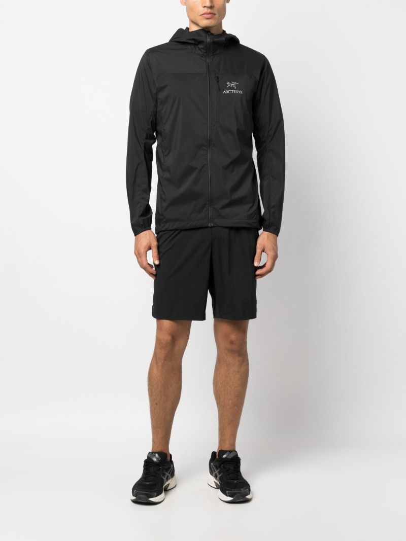 Black Squamish Hooded Jacket