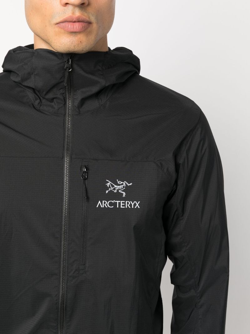 Black Squamish Hooded Jacket