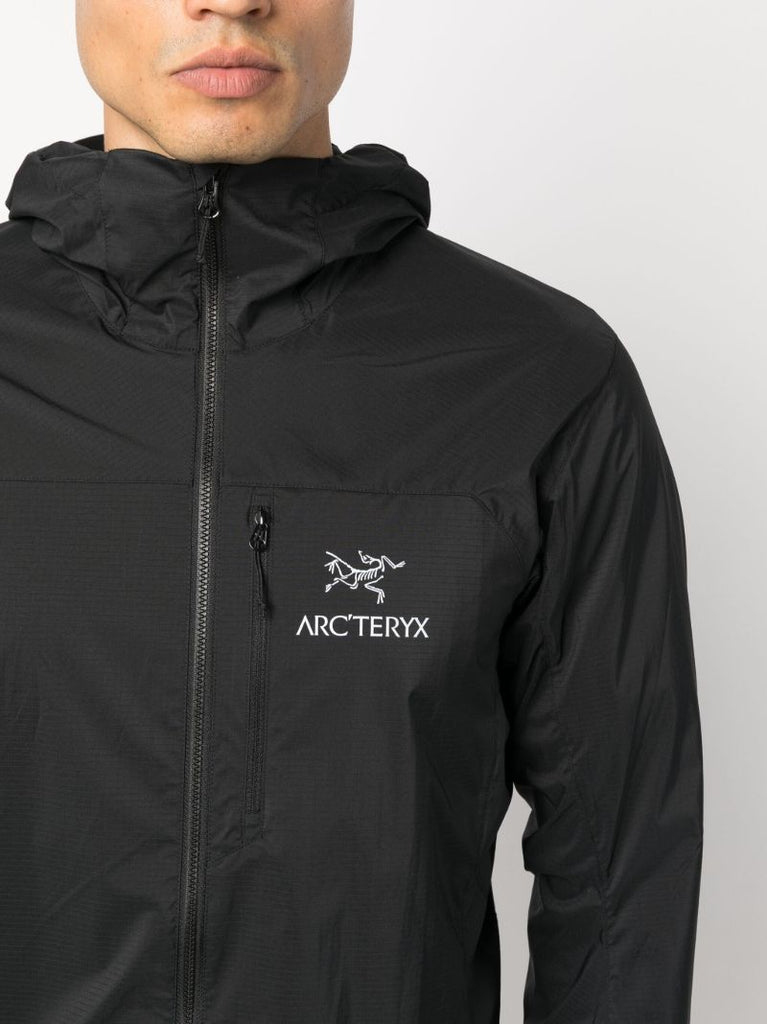 Black Squamish Hooded Jacket