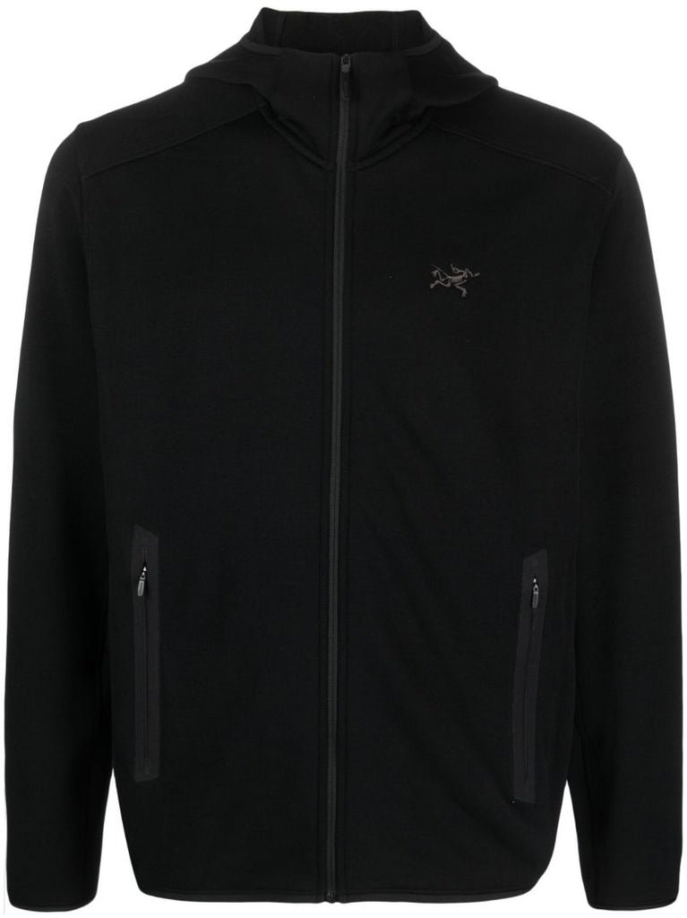 Black Kyanite Zip-up Hoodie