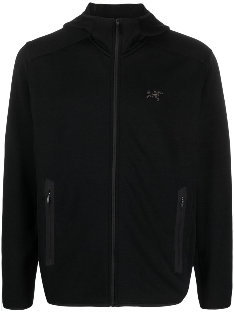 Black Kyanite Zip-up Hoodie