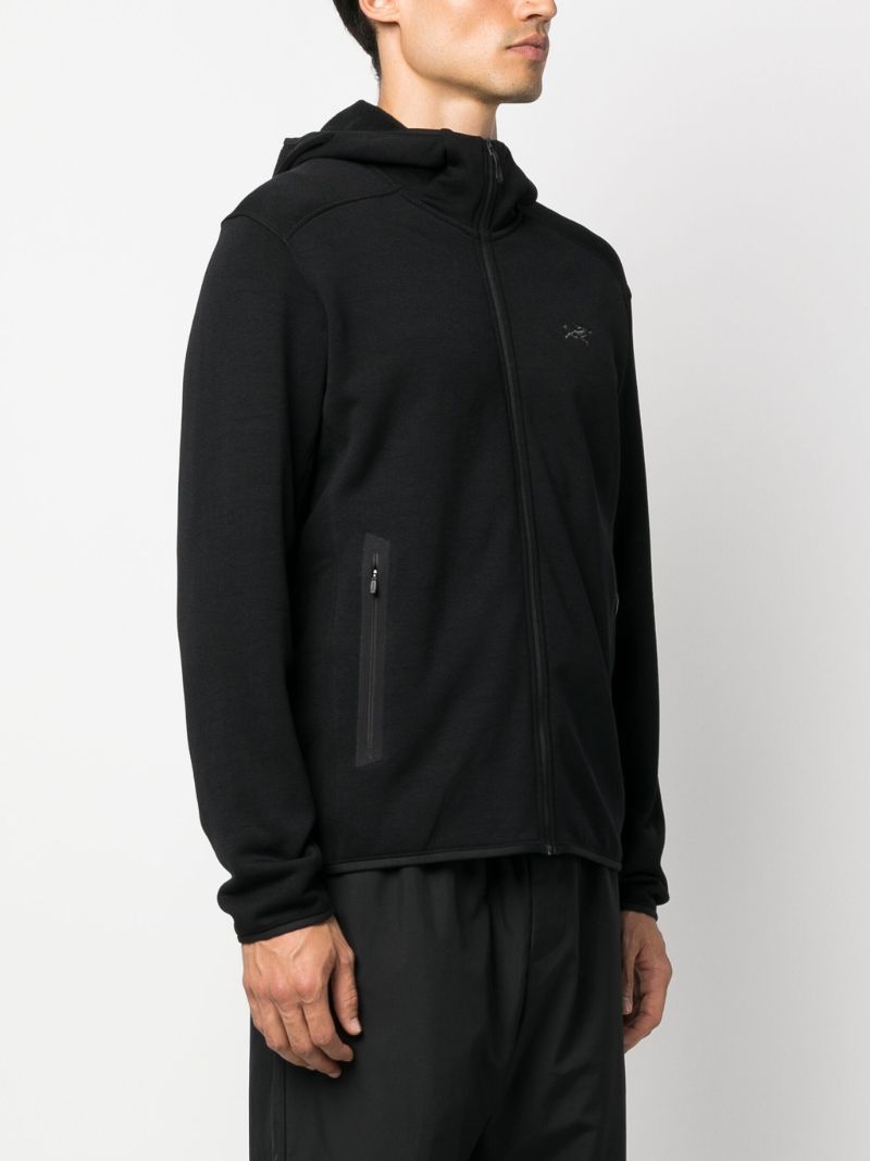Black Kyanite Zip-up Hoodie