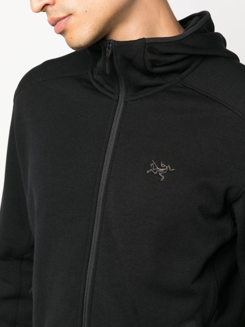 Black Kyanite Zip-up Hoodie