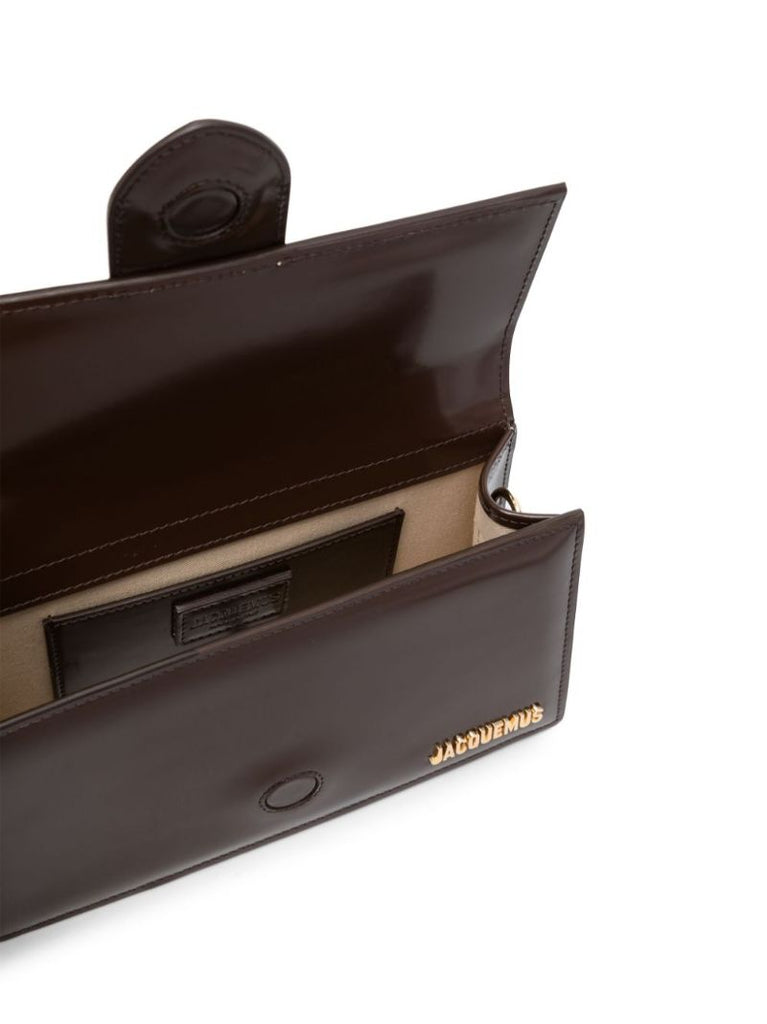 Brown Le Grand Bambino Leather Top Handle Bag