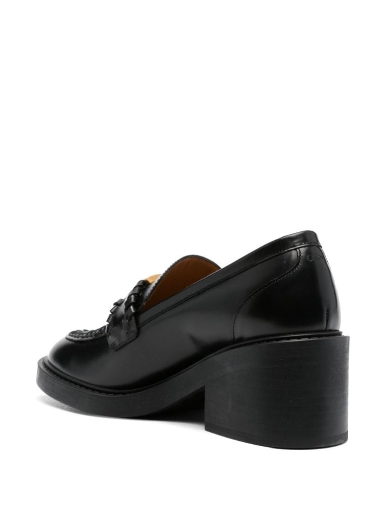 Black Marcie 60 Leather Loafers