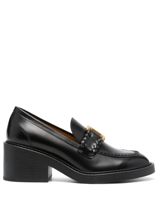 Black Marcie 60 Leather Loafers