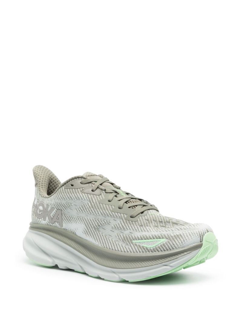 Green Clifton 9 Sneakers