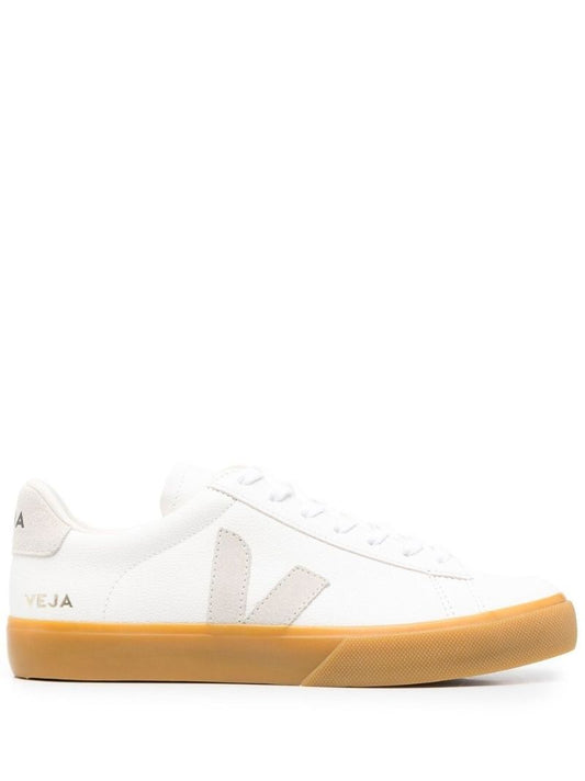 White Campo Chromefree Trainers