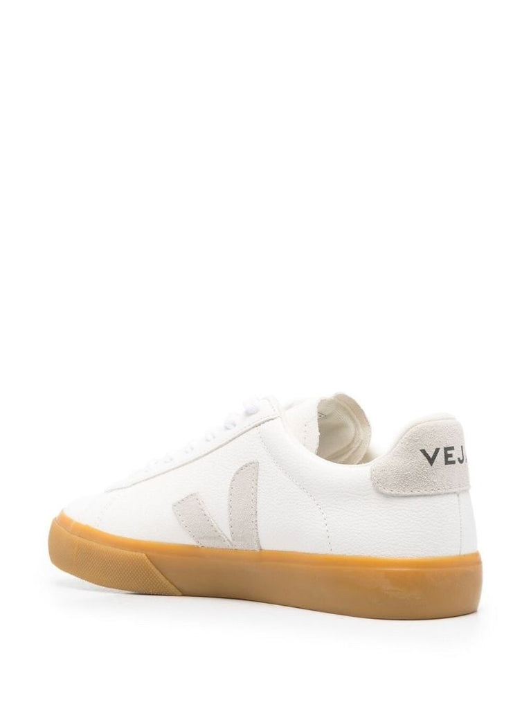 White Campo Chromefree Trainers