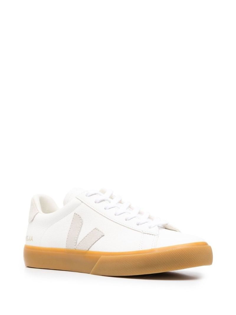 White Campo Chromefree Trainers