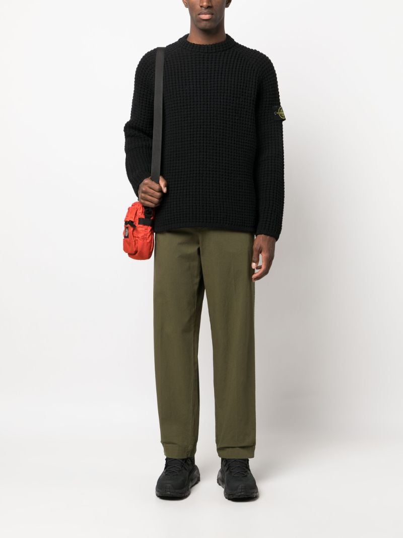 Black Virgin-wool Sweater