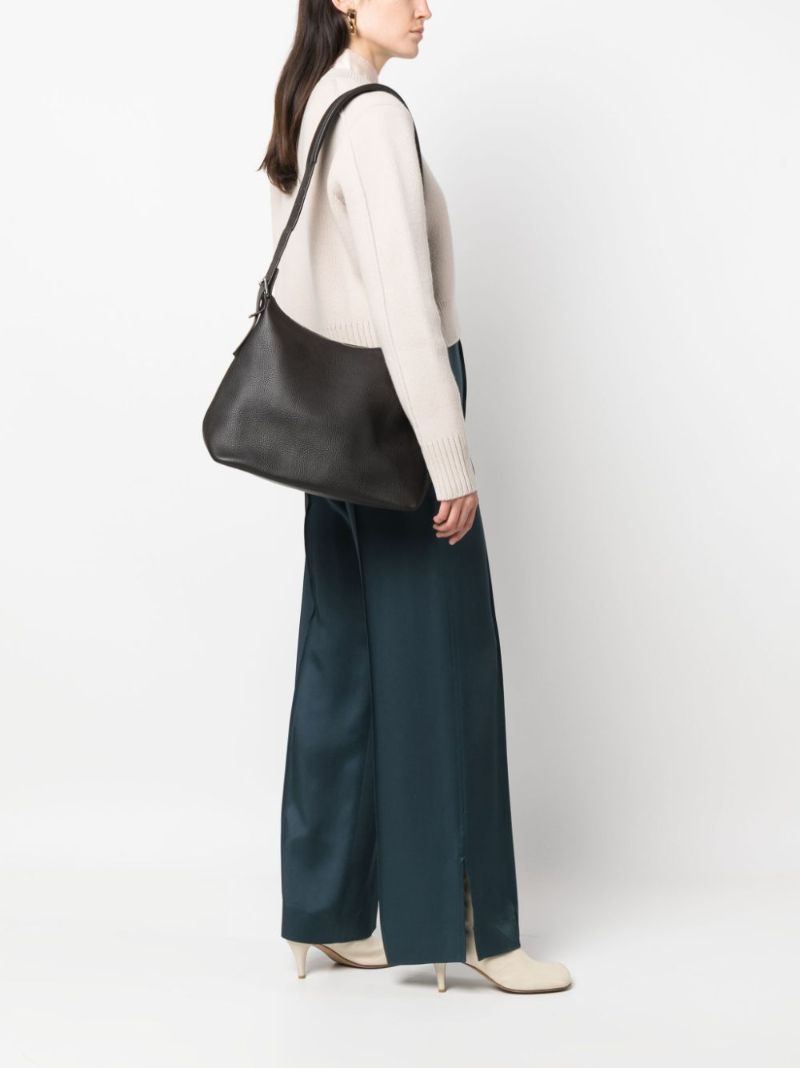 Brown Leather Shoulder Bag
