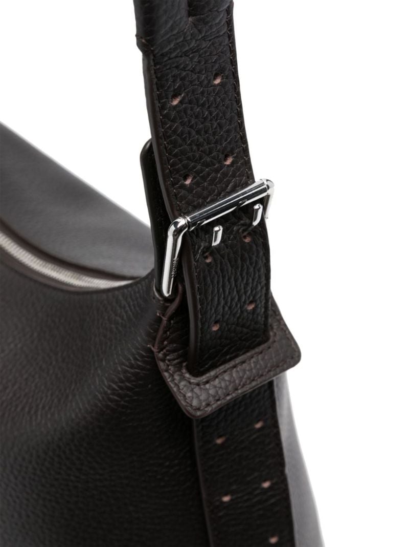 Brown Leather Shoulder Bag