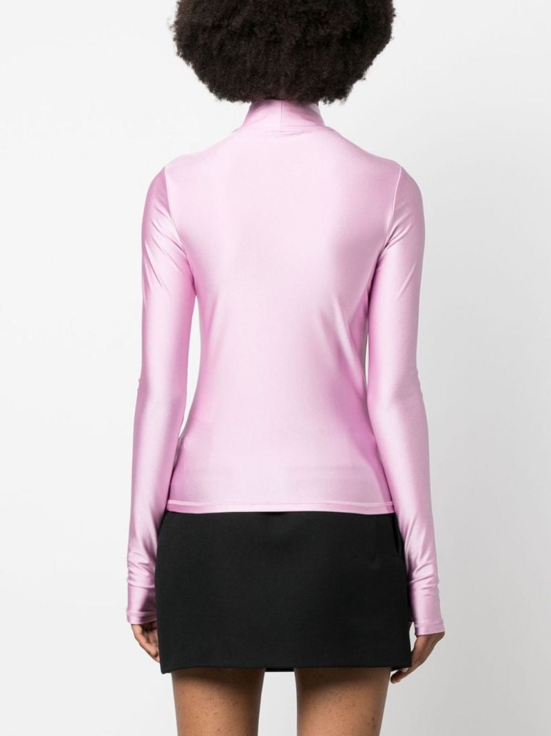 High-neck Top