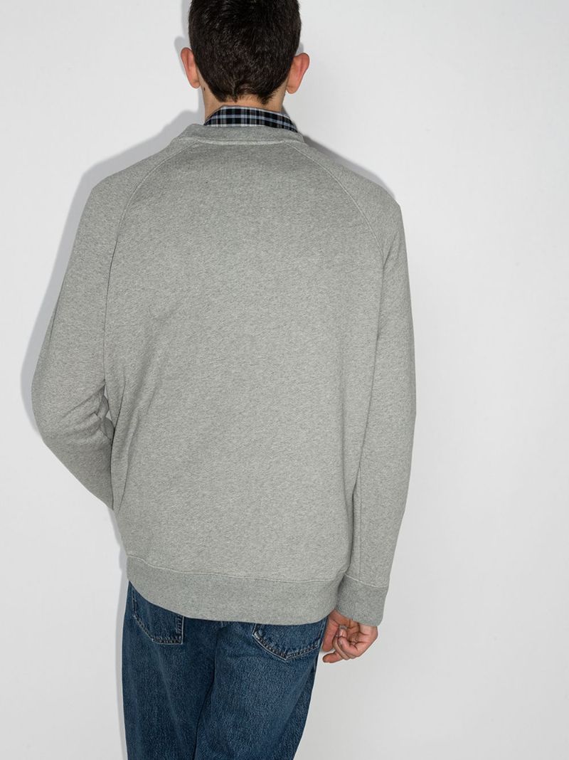 Chillax Fox Patch Sweatshirt