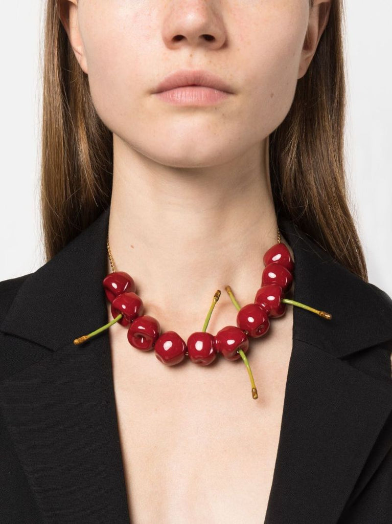 Gold-tone Le Collier Cerise Necklace