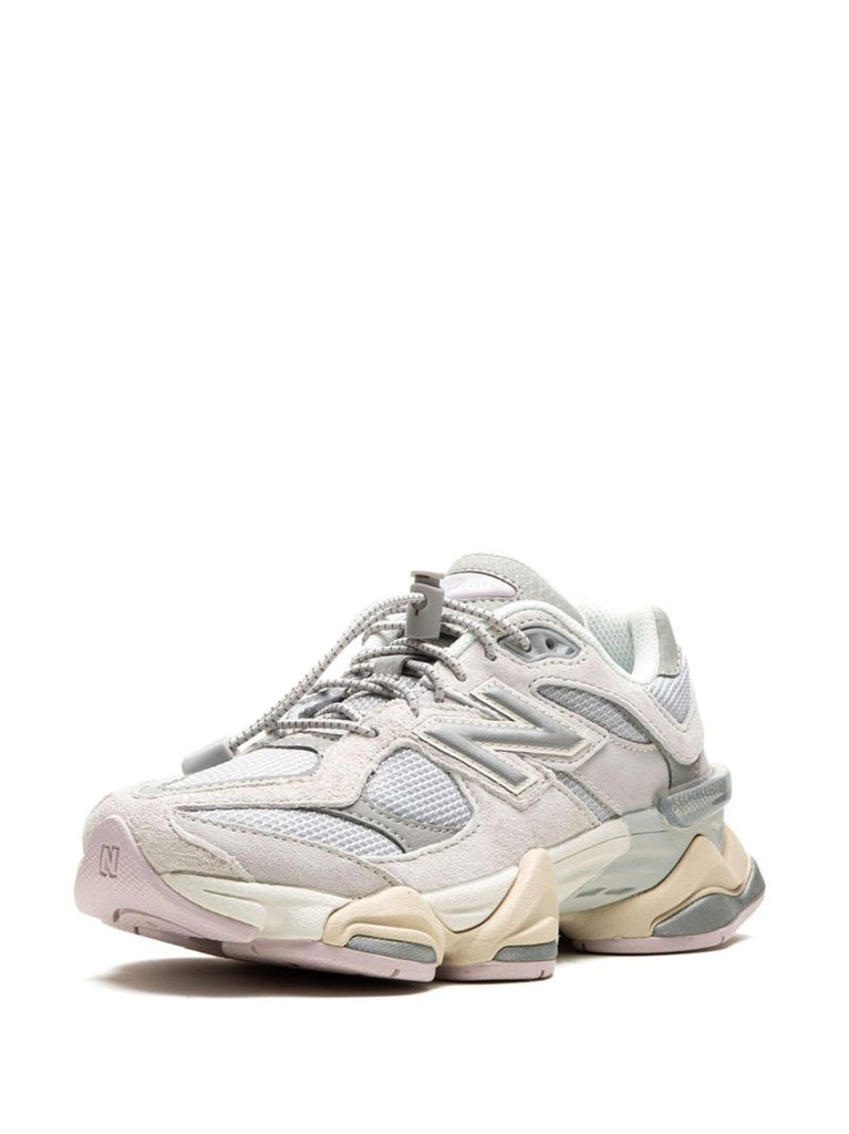 Grey 9060 Panelled Sneakers