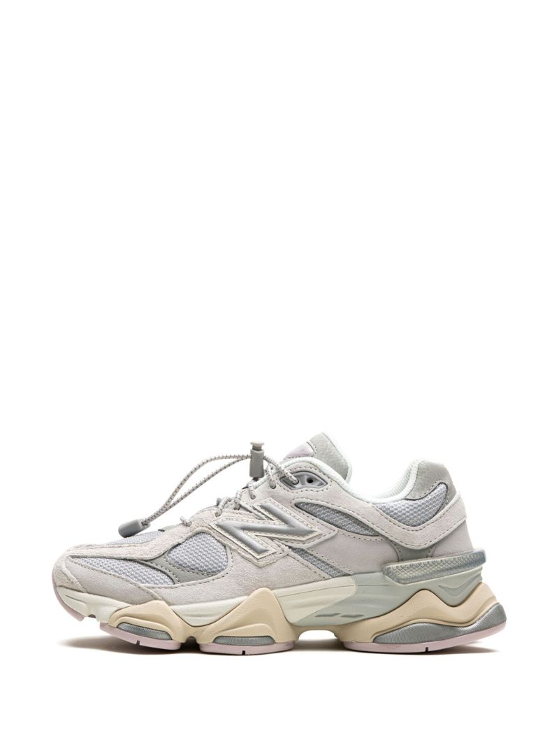 Grey 9060 Panelled Sneakers