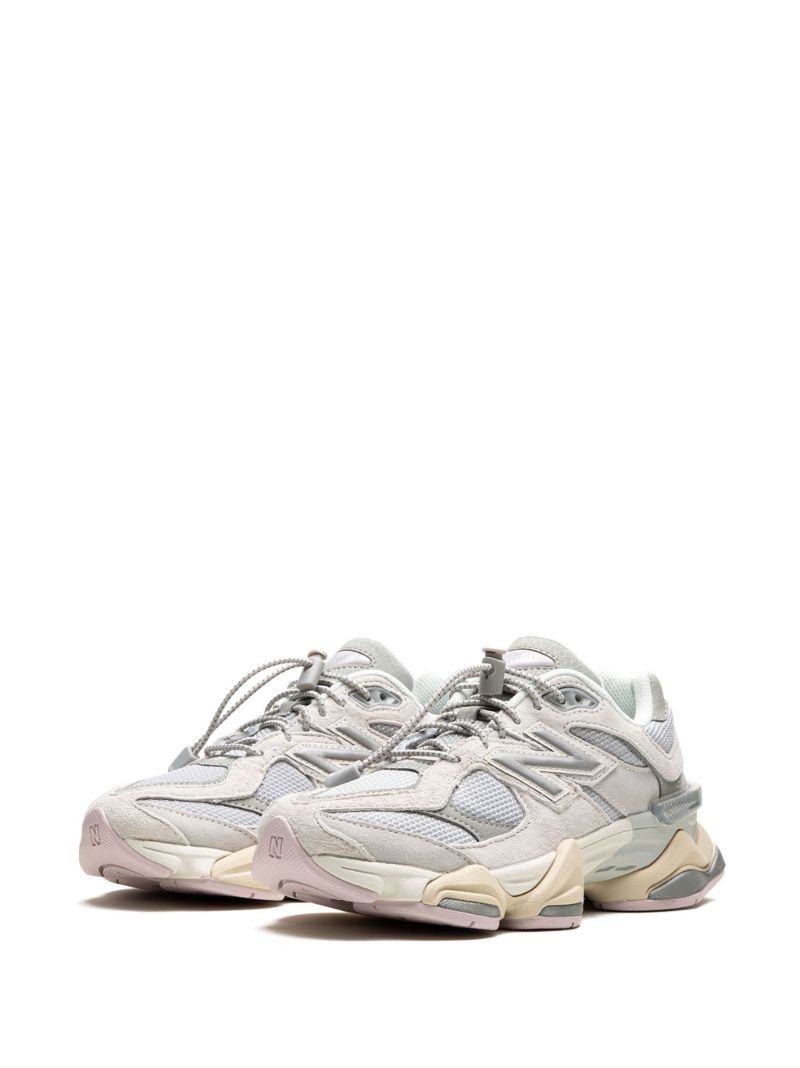 Grey 9060 Panelled Sneakers