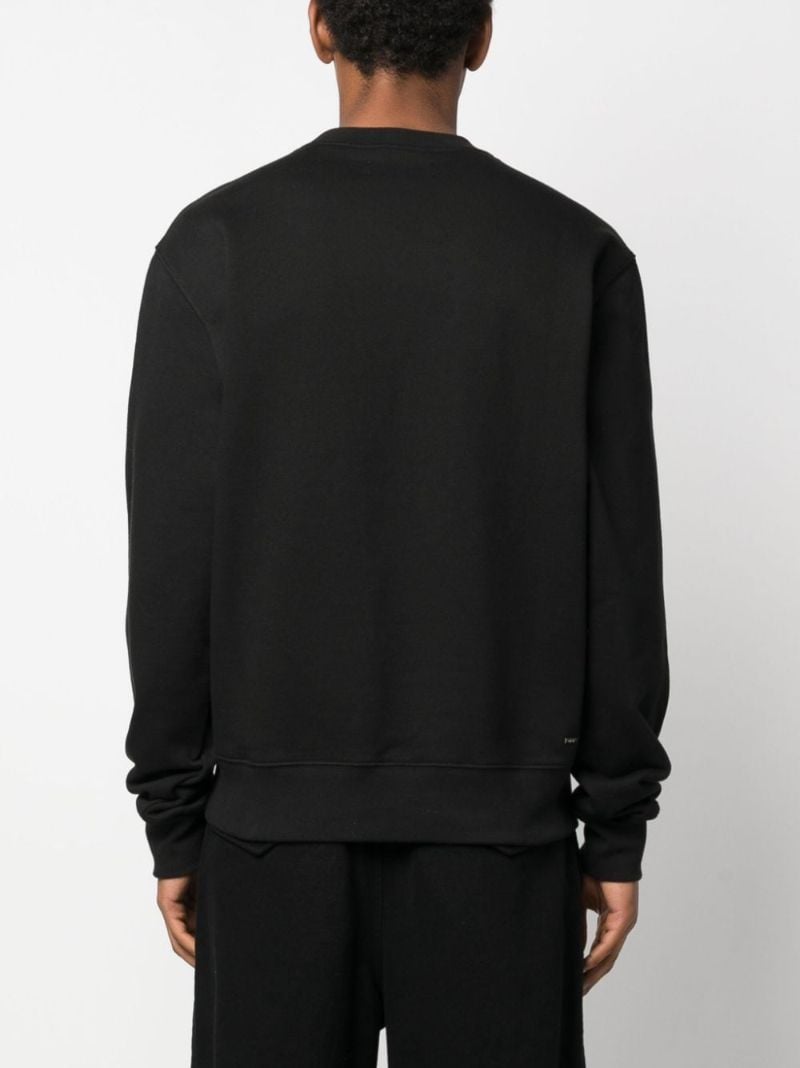 Black Arts District-print Cotton Sweatshirt