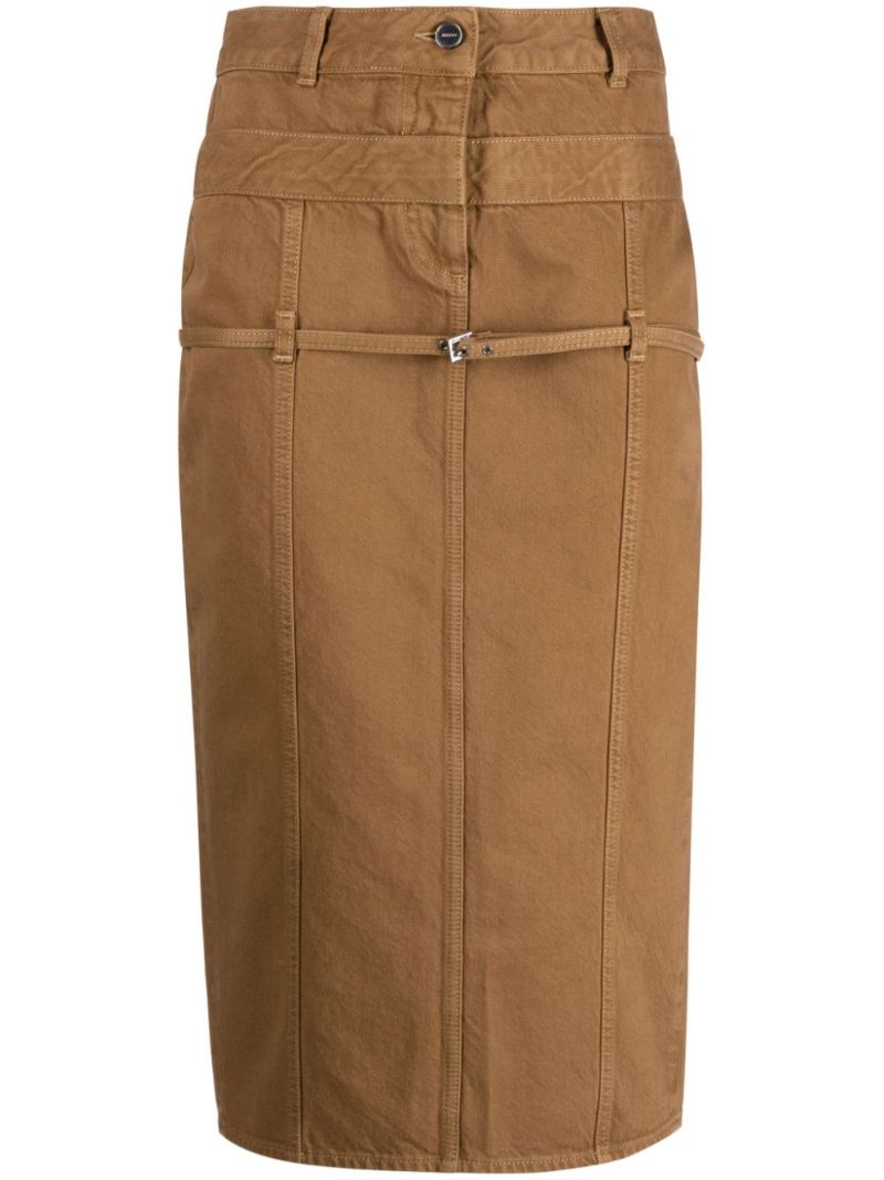 Brown La Jupe De NÃ_x0083_Â®mes Criollo Skirt