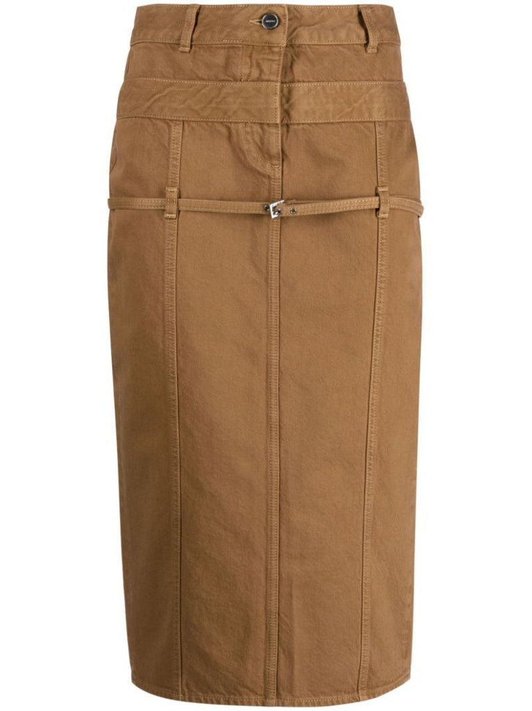 Brown La Jupe De NÃ_x0083_Â®mes Criollo Skirt