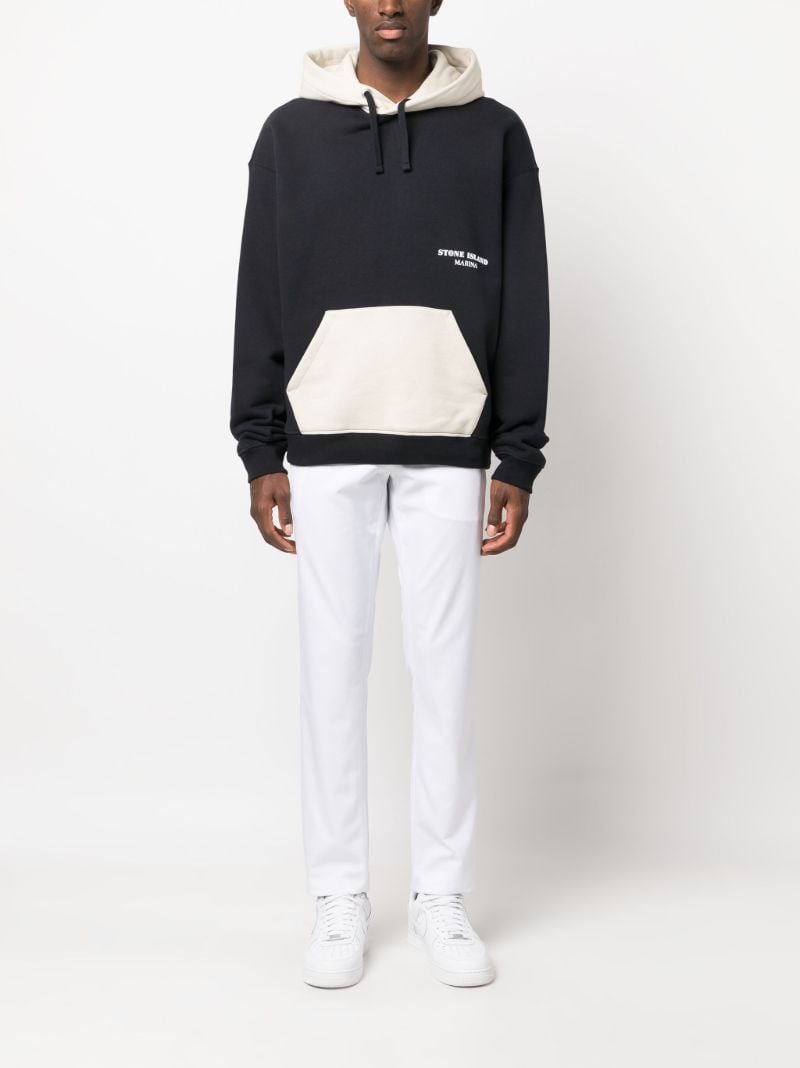Blue Marina Cotton Hoodie