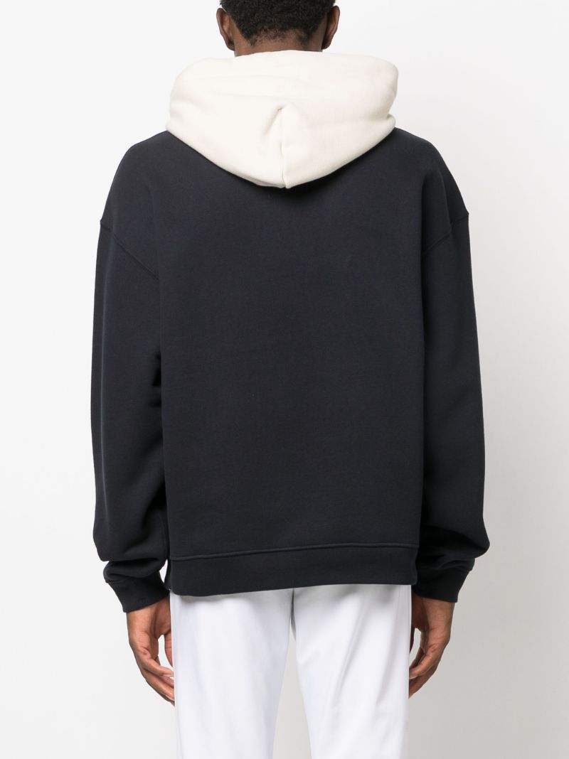 Blue Marina Cotton Hoodie