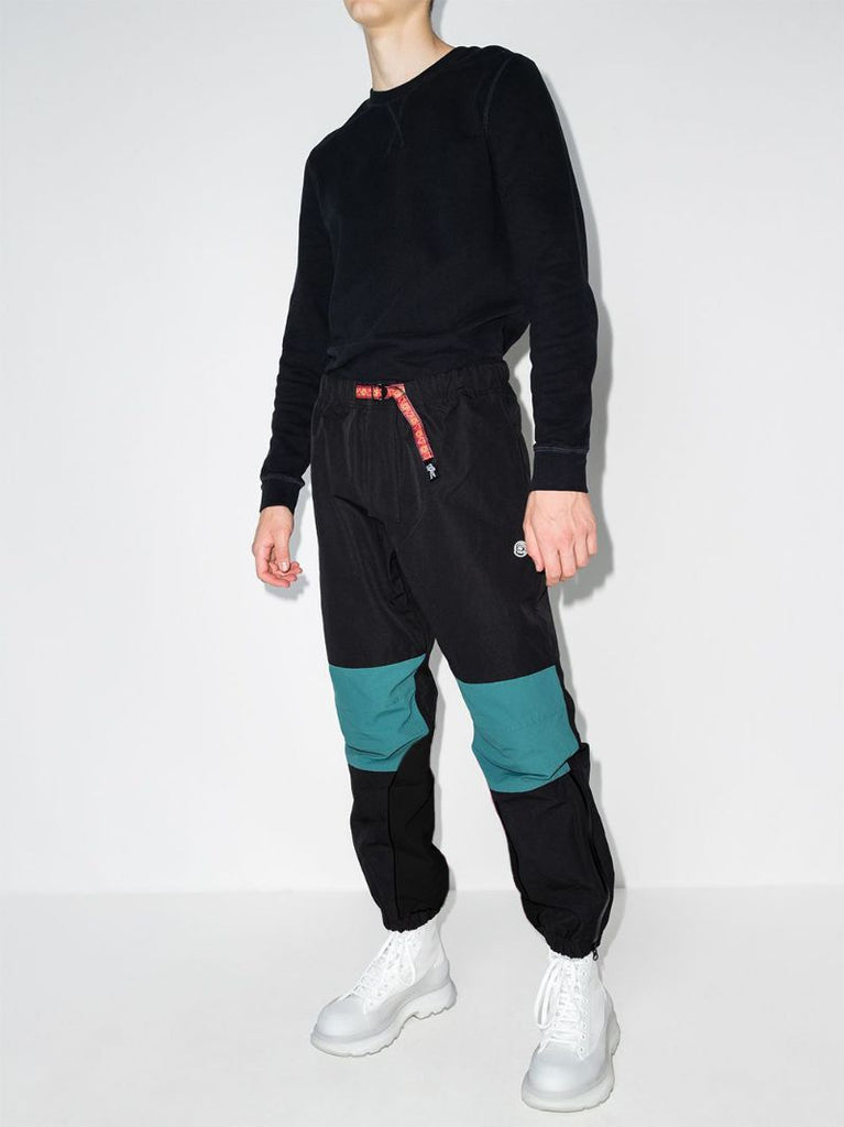 Black Belted Track Pants