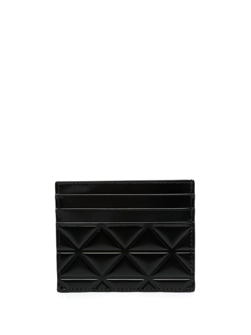 Black Logo-lettering Card Holder