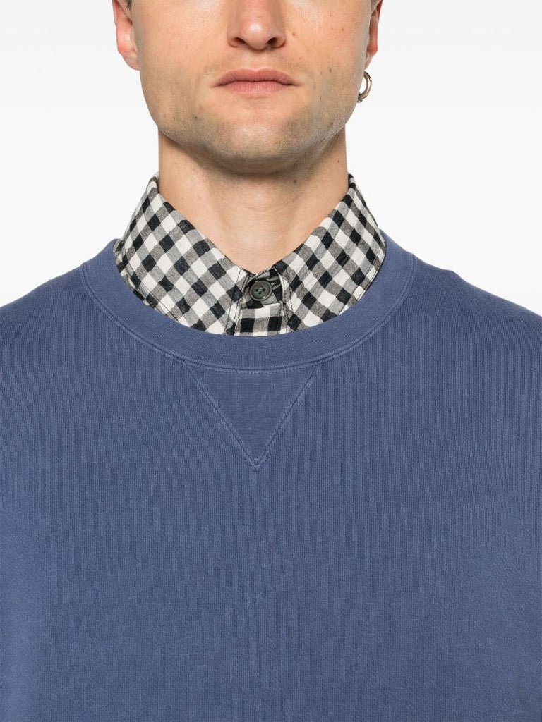 Blue Jumbo Cotton Sweater