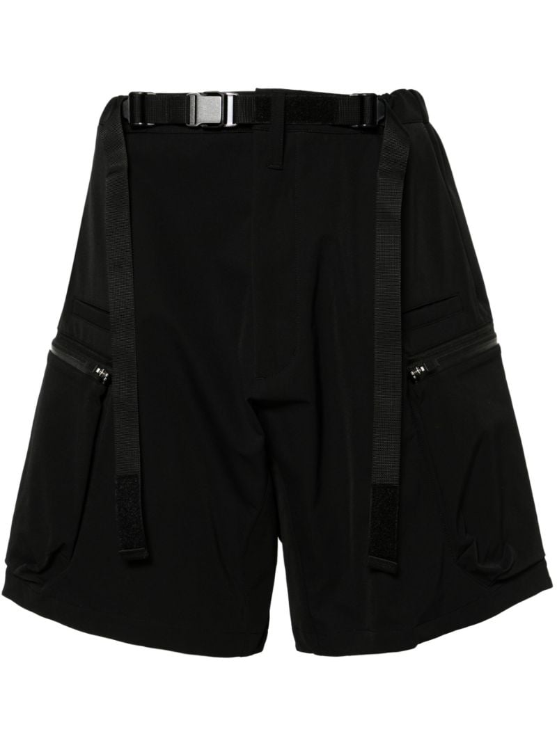 Black Sp57-ds Cargo Shorts