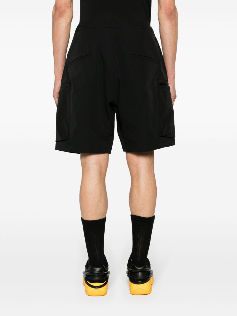 Black Sp57-ds Cargo Shorts