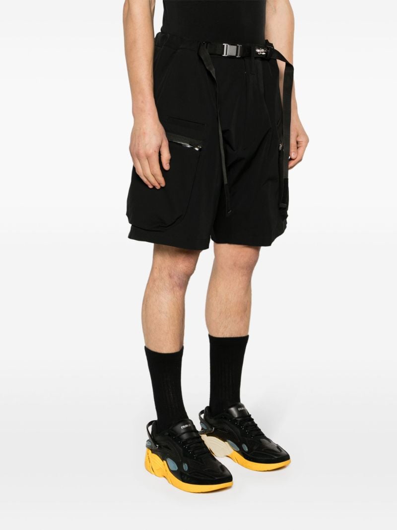 Black Sp57-ds Cargo Shorts