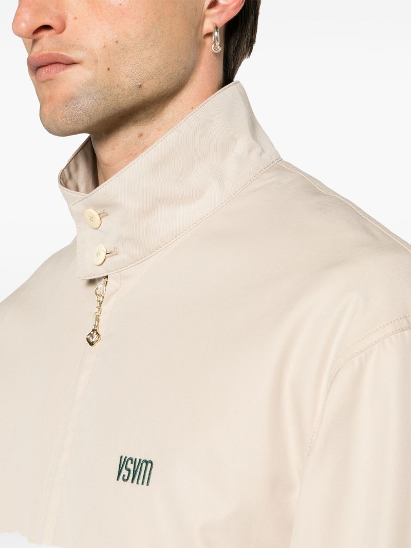Neutral Ketchikan Logo-embroidered Jacket