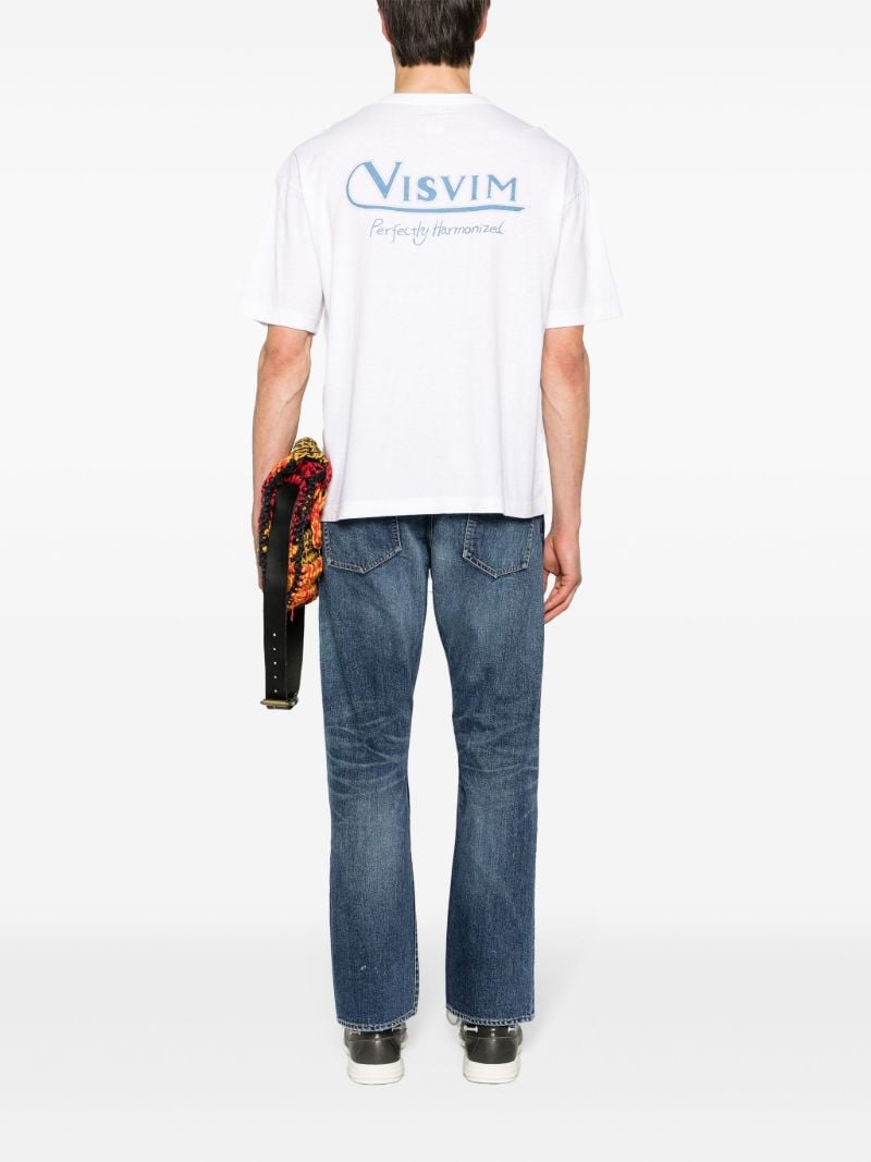 White Logo-print Cotton T-shirt