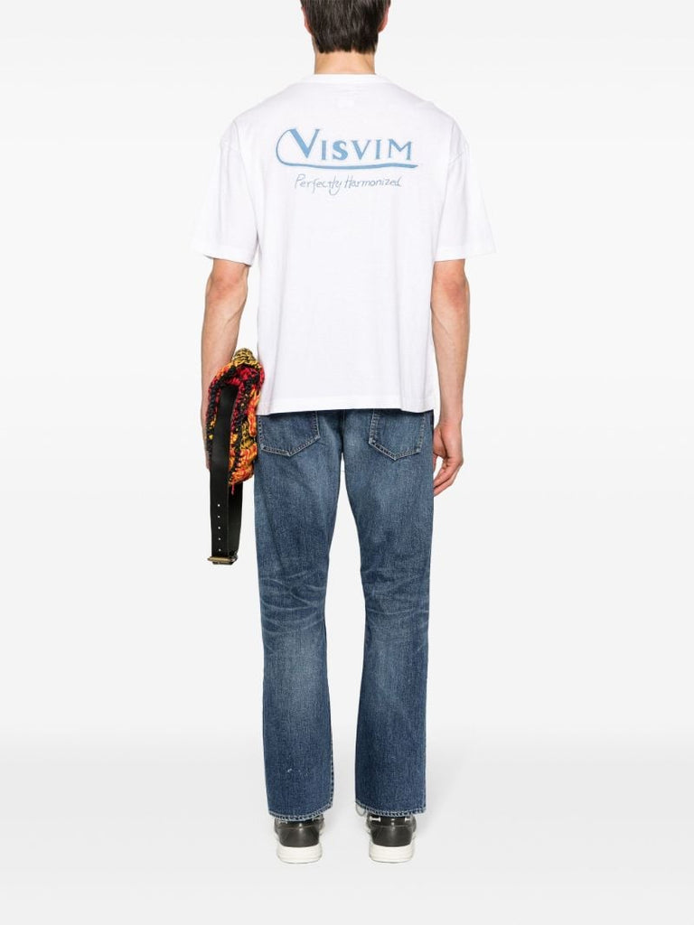 White Logo-print Cotton T-shirt