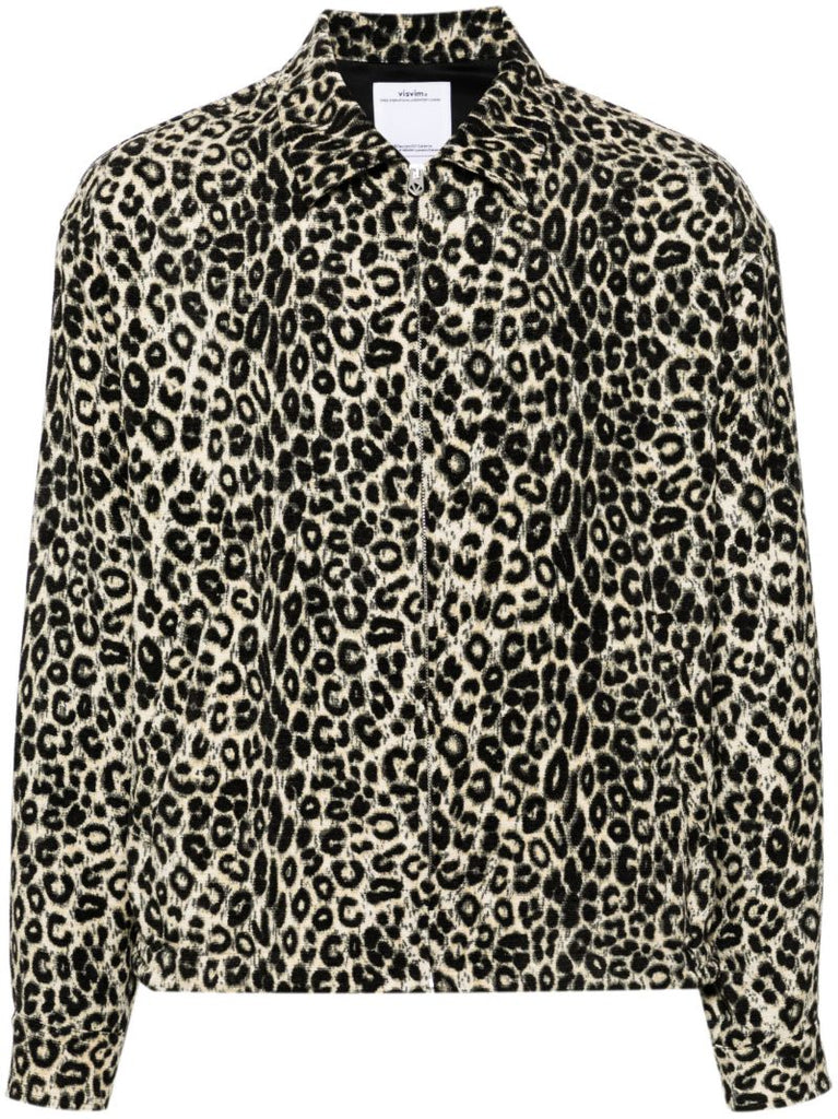 Neutral Redsun Silk Shirt Jacket