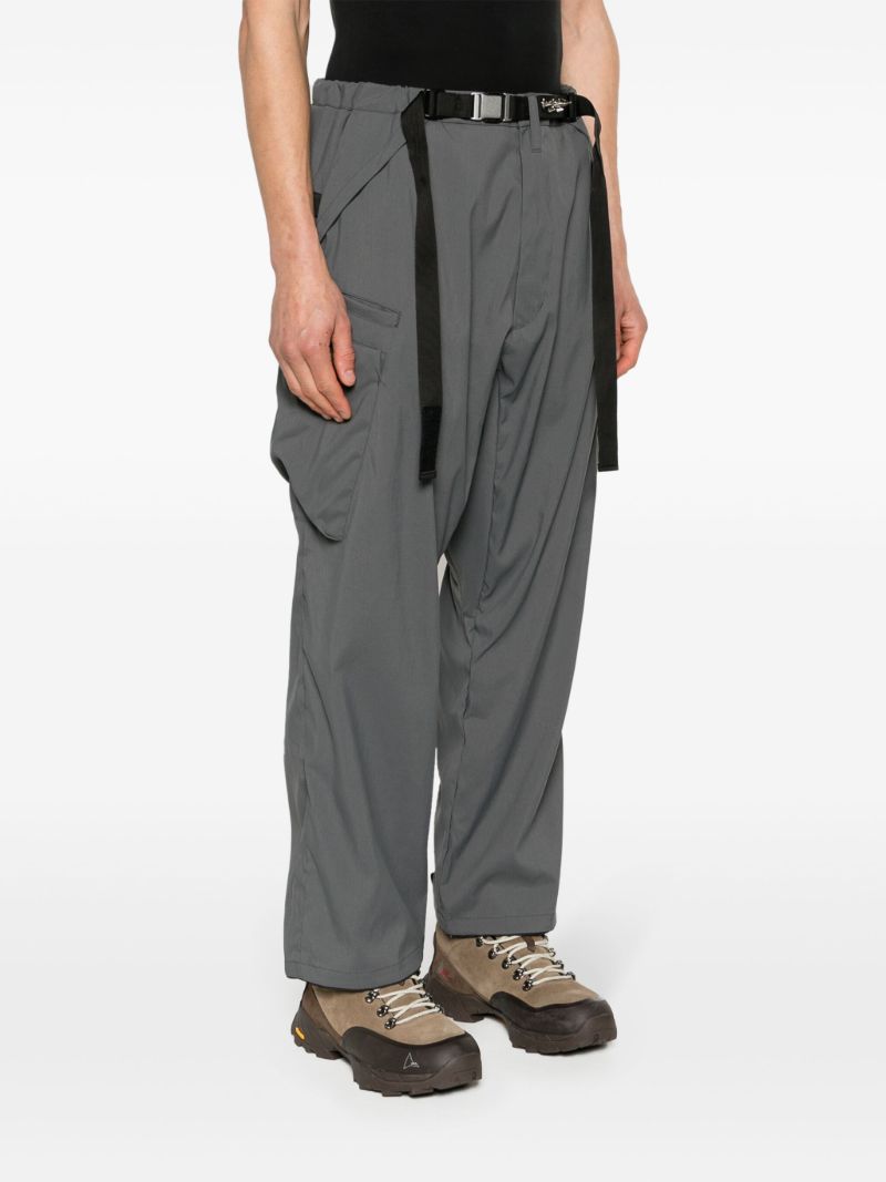 Grey P55-m Belted Trousers