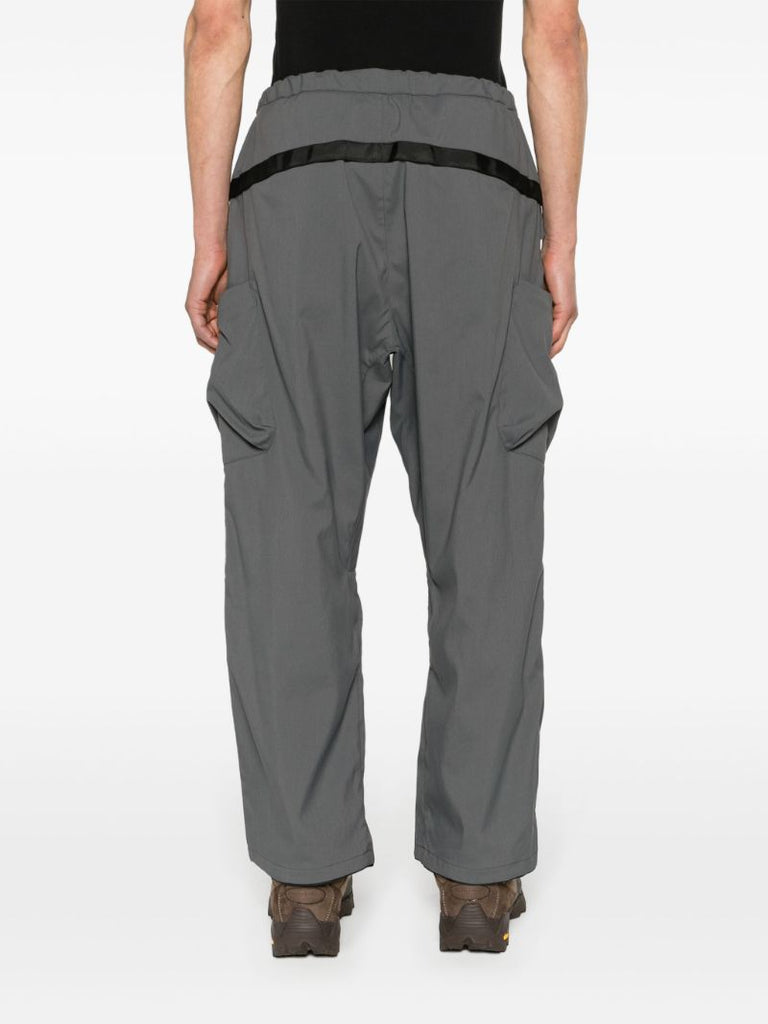 Grey P55-m Belted Trousers